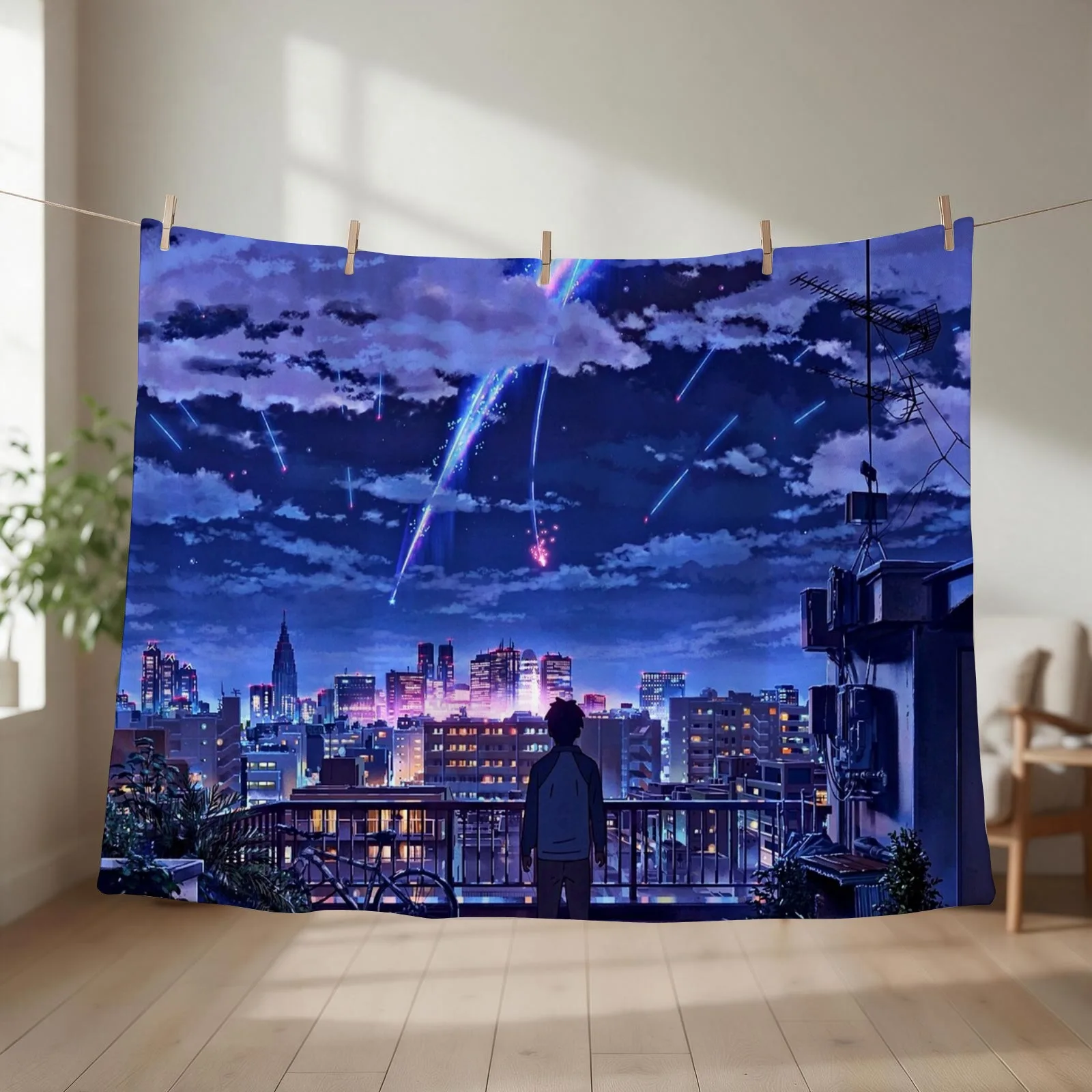 A Familiar Feeling Throw Blanket