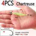 4pcs Chartreuse