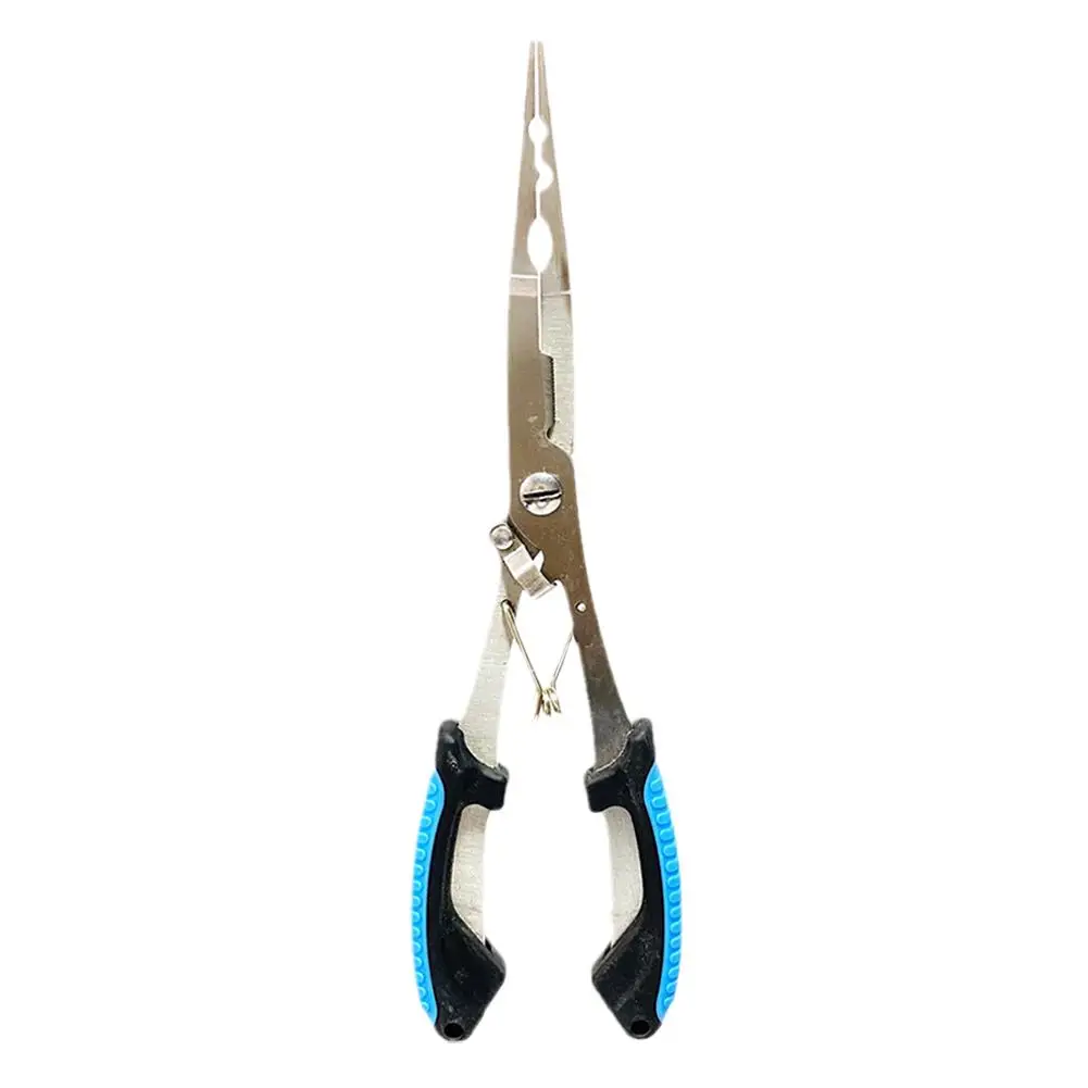 Angeln Zangen Lange Nase Edelstahl Haken Remover Cut Angelschnur Angeln Gebunden Haken Multi-funktionale Angeln Zangen – Detail 13