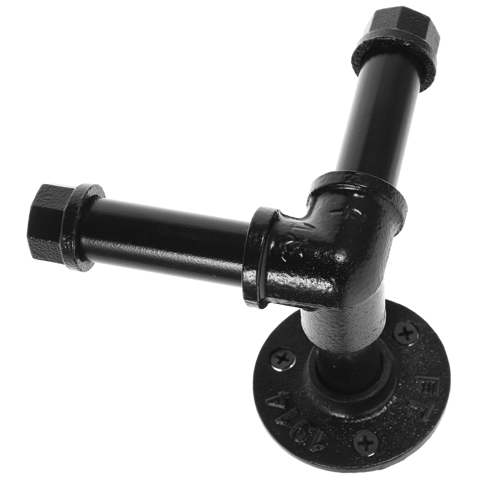 1 مجموعة 1 مجموعة من رف شاشة لوح التزلج الحديد جدار جبل حامل للمنزل مكتب تخزين غير قابل للصدأ الأسود إنهاء المدمجة Longboard #4