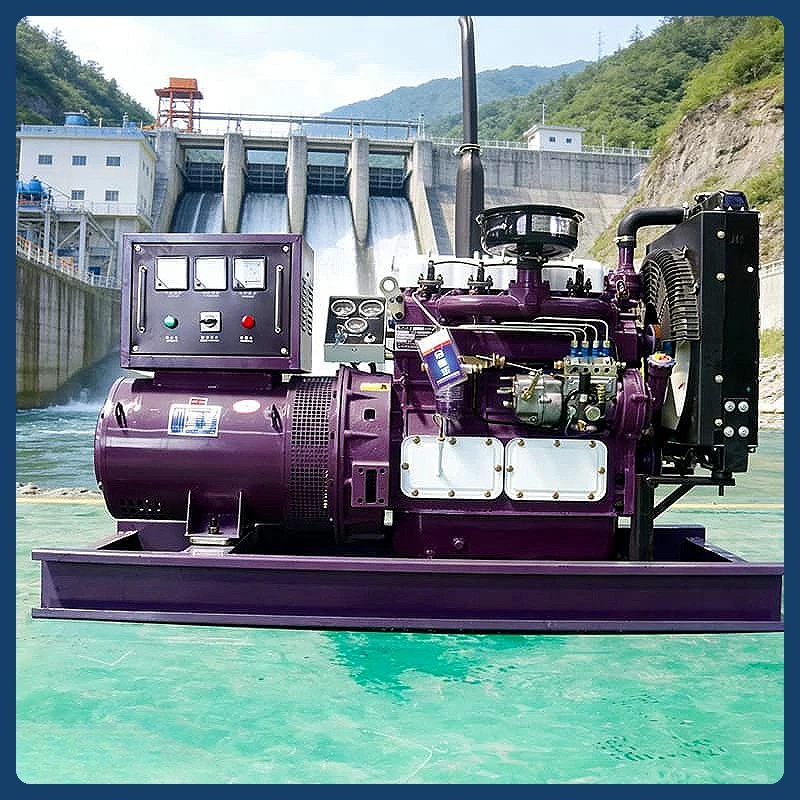 Generator Set Silent Generator Industrial Electric Power Generator For Remote Telecommunications Repeater Station Customized