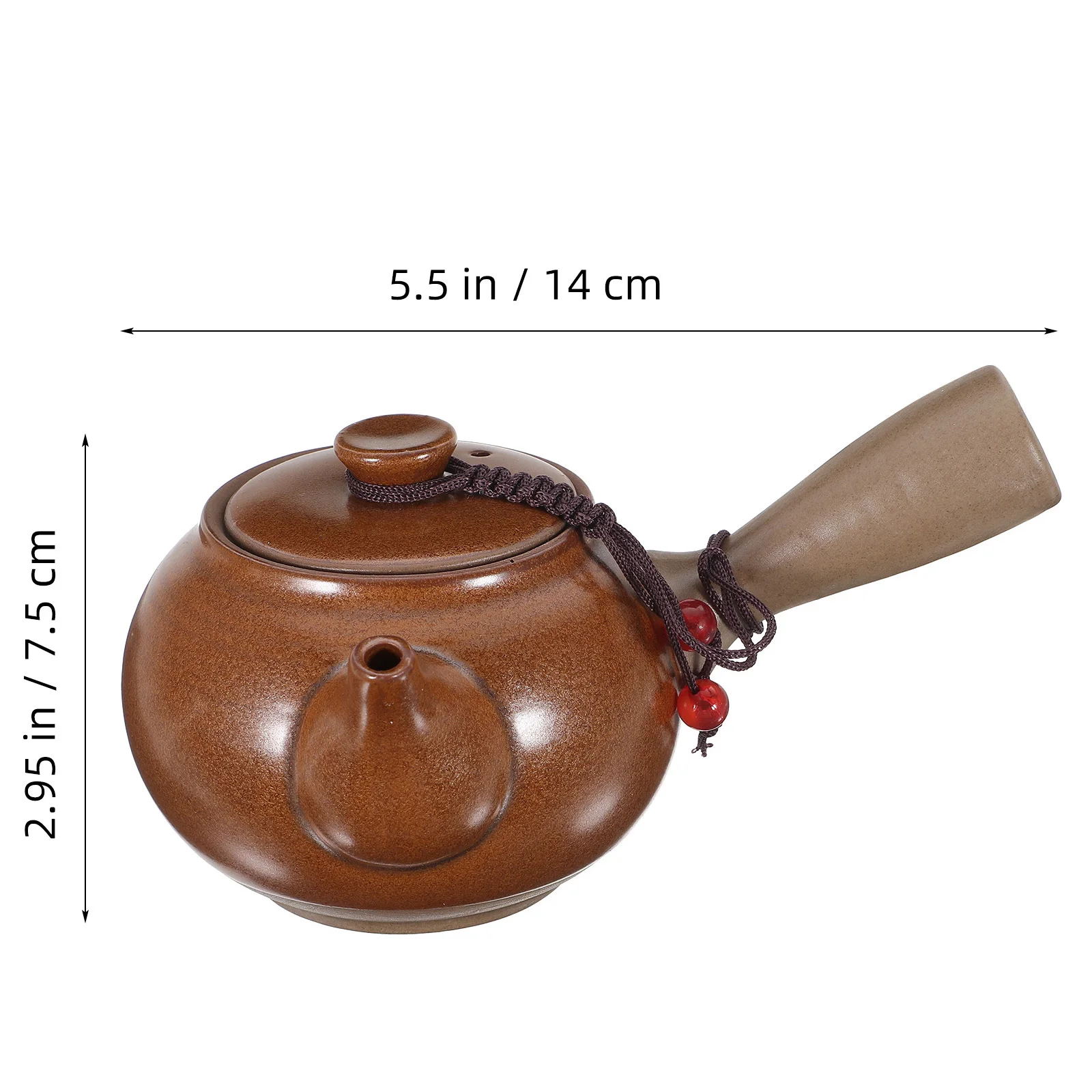 

Kettle Tea Teapot Portable Household Teakettle Water Heating Filter Container Home