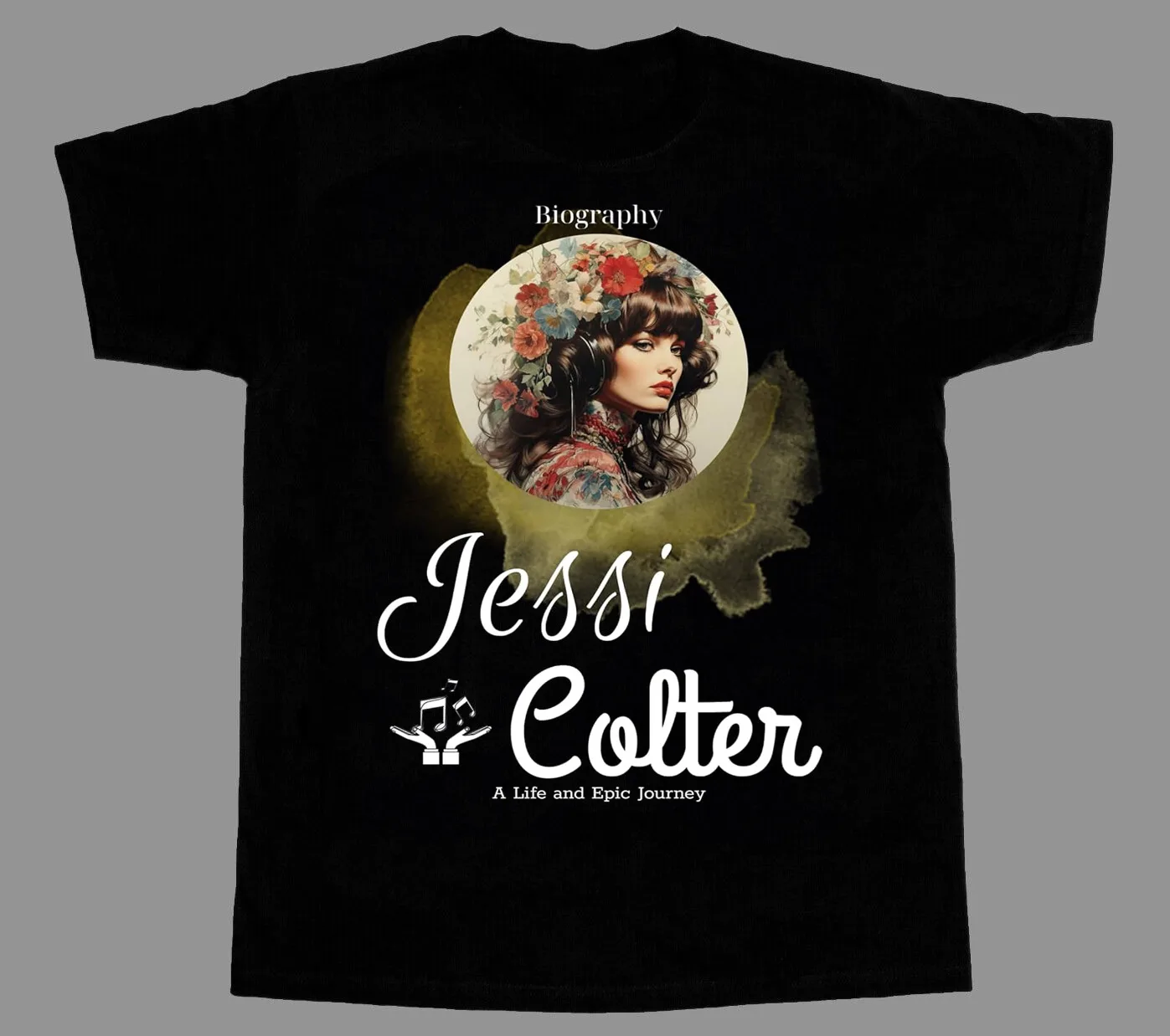 Jessi Colter A Life and Epic Journey T-Shirt Cotton Unisex Tee All Size BT009