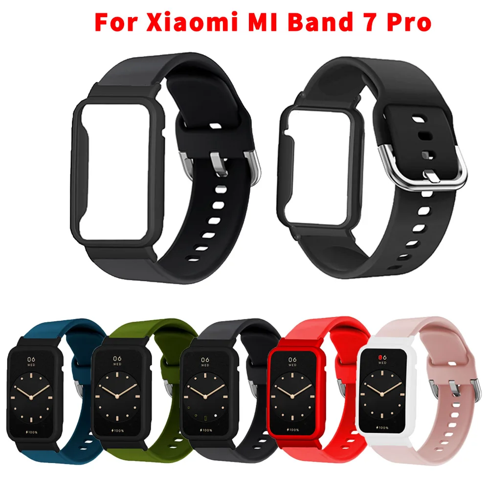 

Wristband Bracelet TPU Watchband For Xiaomi Mi Band 7 Pro Strap Band For MiBand 7 Pro Smartwatch Wriststrap Belt Accessories New