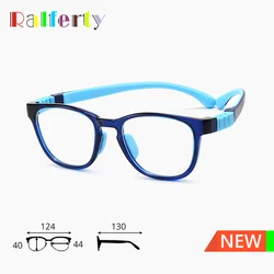 Ralferty Unbreakable Glasses Children Kids' Glasses Anti Blue Ray Computer Goggles NO Myopia Corrective Lenses Optic Frames 2025