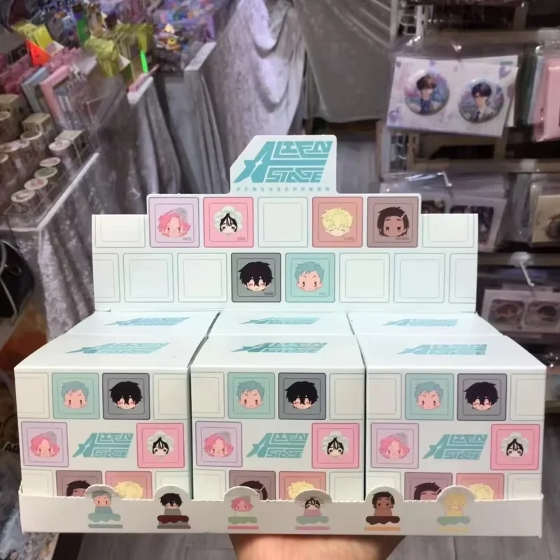 Keycaps versão q anime alienígena palco ponta do dedo figura luka até ivan mizi hyuna bonito ponto cego caixa presentes de aniversário