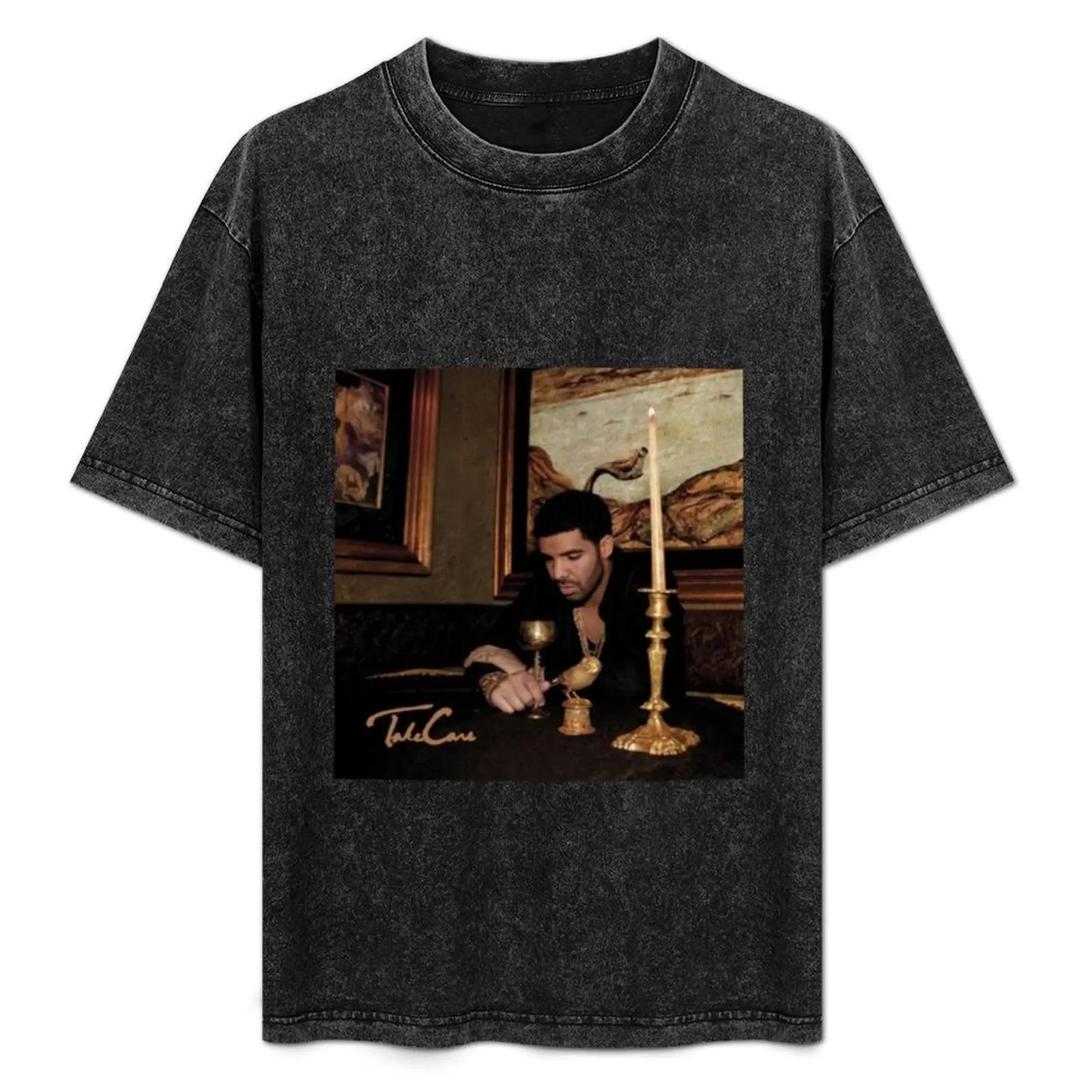 

Drake Take Care T-Shirt Basic Daily Outfit Short Sleeve Tee