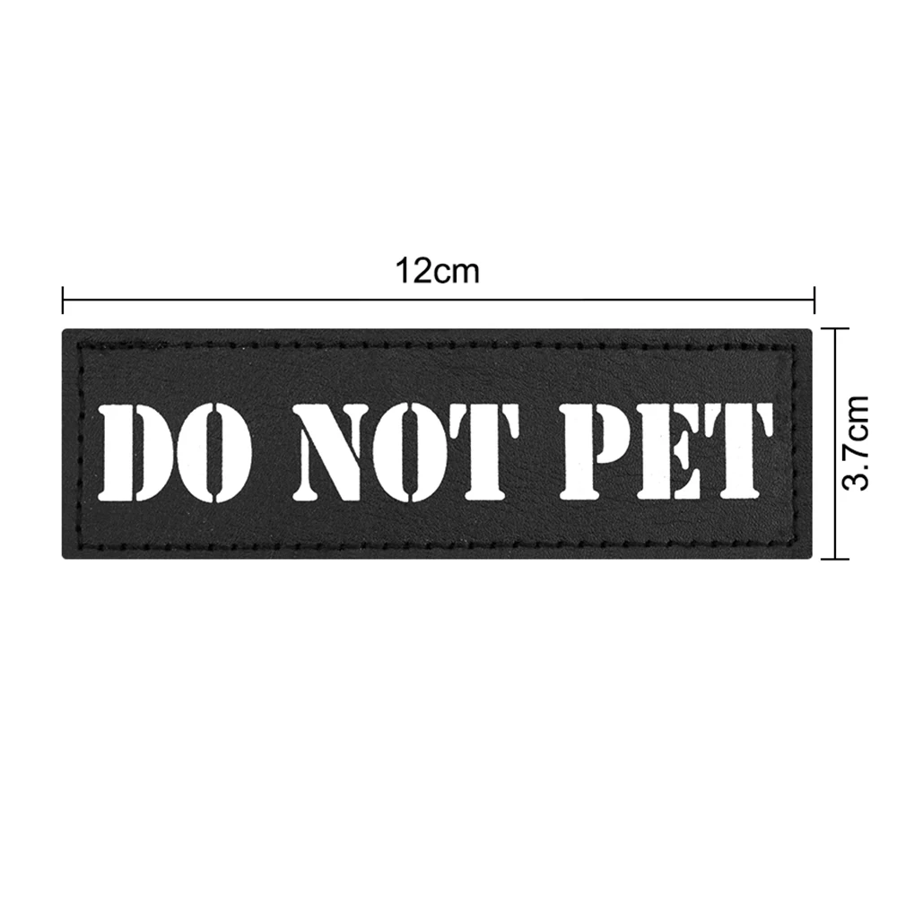 1-teiliges taktisches Patch-Bundle für Hundegeschirr, Halsband, Weste, personalisierte Patches, Tags, Aufkleber, Etikett, individueller Name, ID, Service, Hund – Detail 8