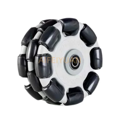 

High quality silent omnidirectional Mecanum rotating casters polyurethane omnidirectional wheels