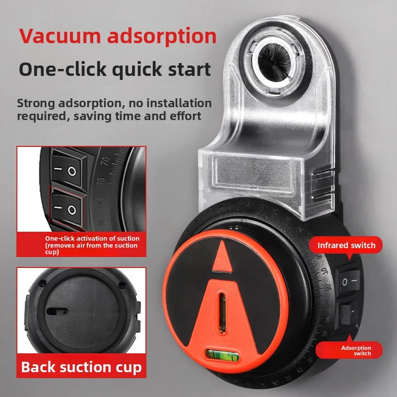 Wall Drilling Dust Collector - Dust-Free Automatic Vacuum Large-Capacity Multifunctional Extractor