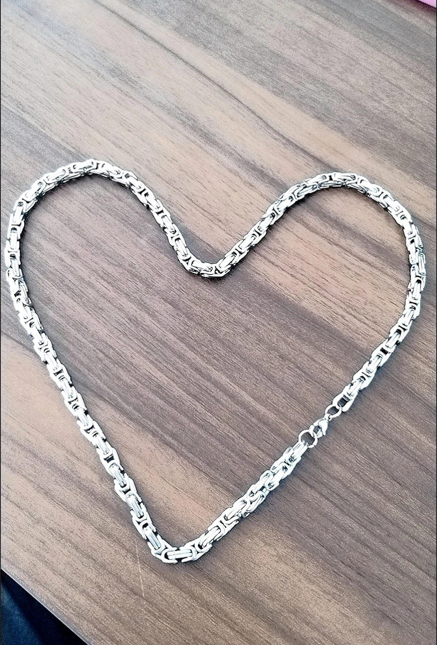 Collar de acero inoxidable de lujo para hombres y mujeres, cadenas de joyería de moda Y2K, Gadgets EDC para niños, mujeres y niñas, regalo de verano de alta calidad