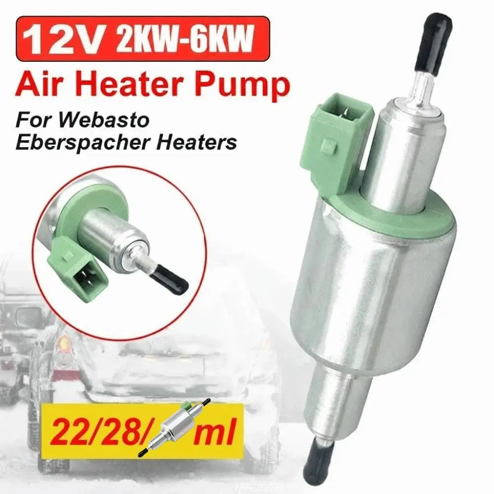 

Fuel Pumps 12V/28V Diesel Heater Fuel Pump Durable Low Noise Oil Fuel Pump Universal 2KW-6KW Pulse Metering Pump Parking Heater