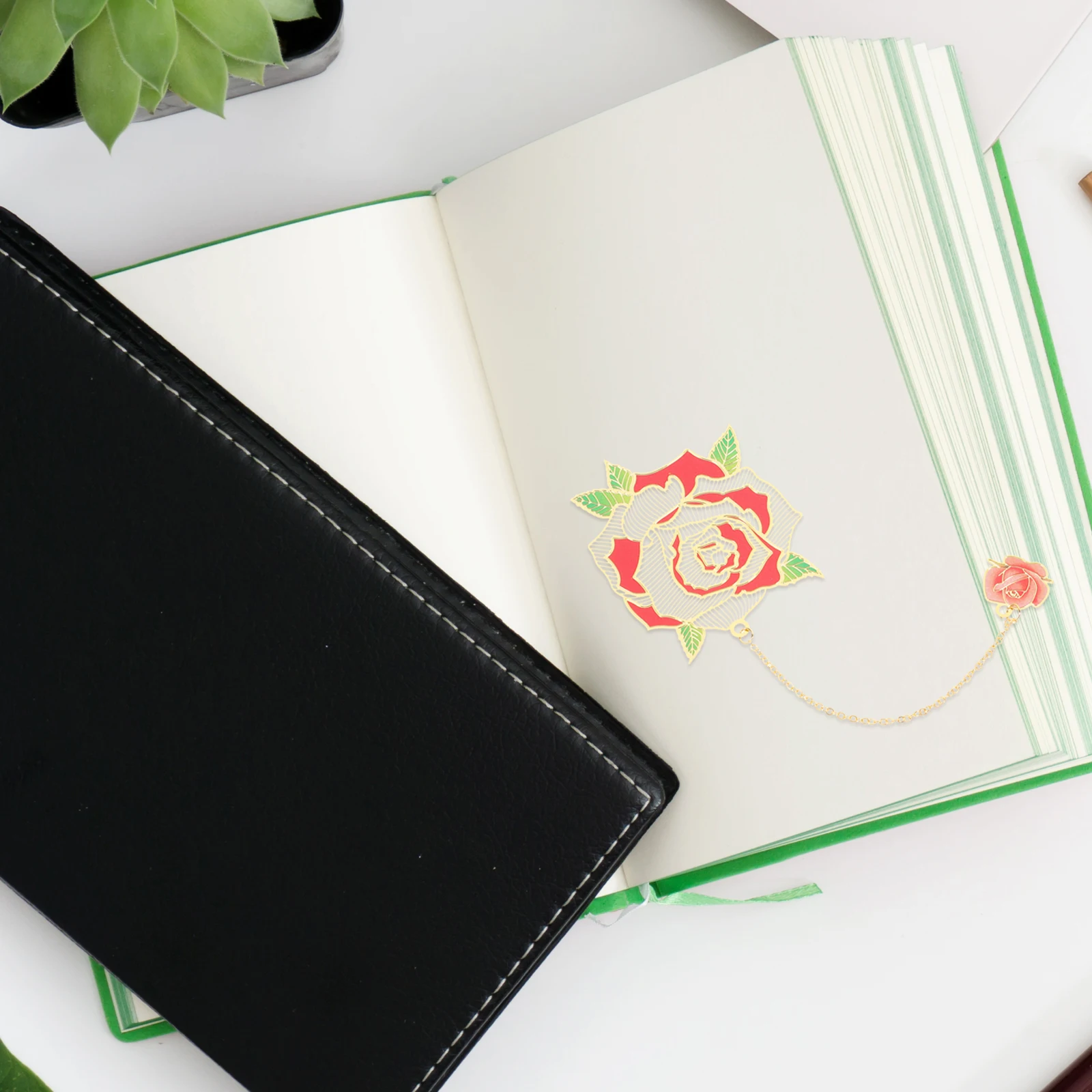 

Retro Bookmark Marks for Reading Cute Bookmarks Women Delicate Decoration Pendant Gift Decorative