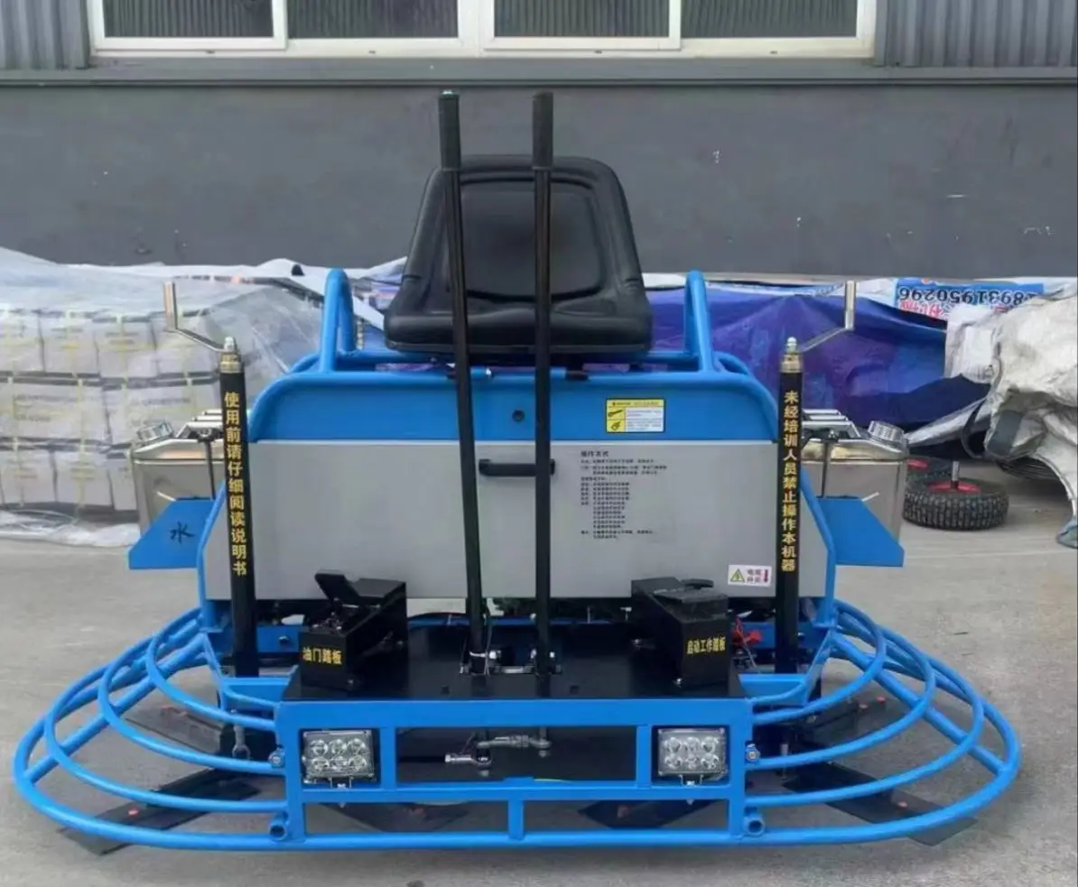 Factory Supply Ride on Machines Petrol Polishing Concrete Finishes Power Trowel Machine