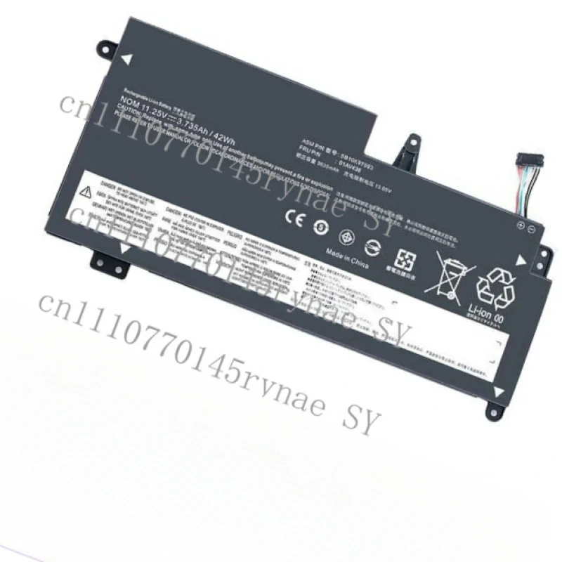 

Replacement Battery For Lenovo ThinkPad 13 Chromebook 2017 2018 1st 2nd Gen 01AV436 01AV437 01AV400