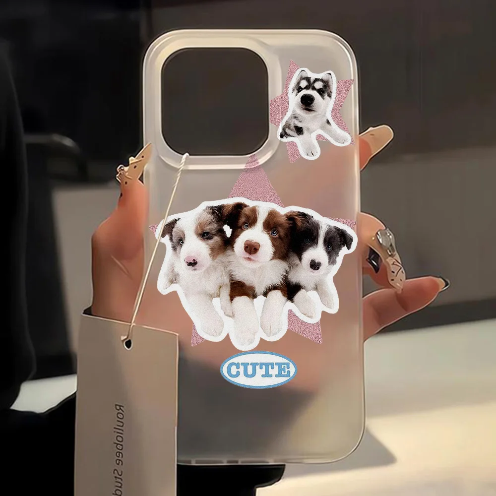 Cute Cat Animal Painted Case For iPhone 13 Cases iPhone 11 17 12 16 14 15 Pro Max 14Pro Max Cases Shockproof Bumper Cover Capa
