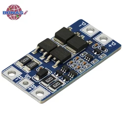 HX-2S-JH20 BMS 2S 10A 7.4V 18650 lithium battery protection board 8.4V balanced function overcharged protection Good