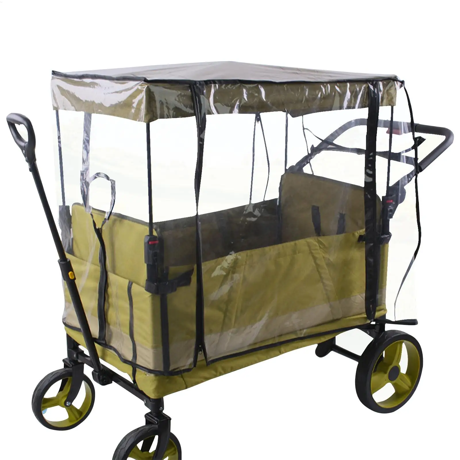 

Дождевик для коляски, непромокаемая тележка для пикника, защитный чехол, складная уличная защитная насадка для пляжной пикника, рыбалки