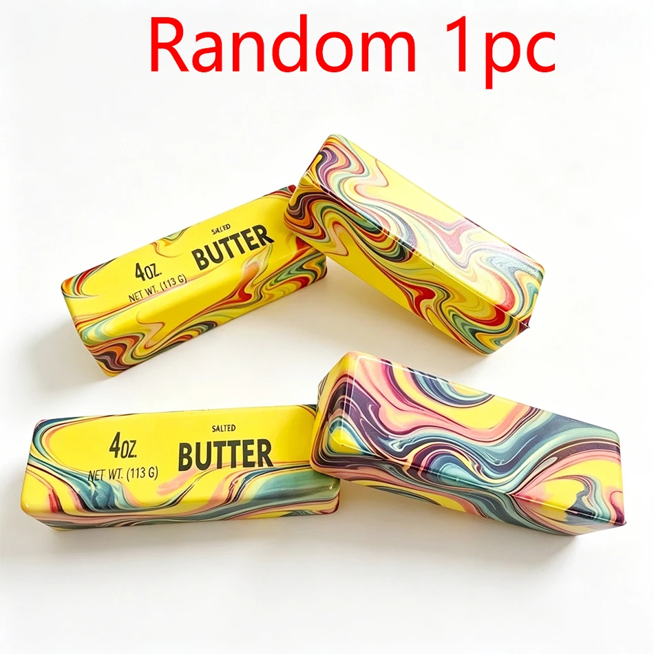 Bunte, langsam aufsteigende Butter-Squishies: Sensorisches Stressabbau-Spielzeug-Set – Weiche & dehnbare Quetschfiguren für Partygeschenke
