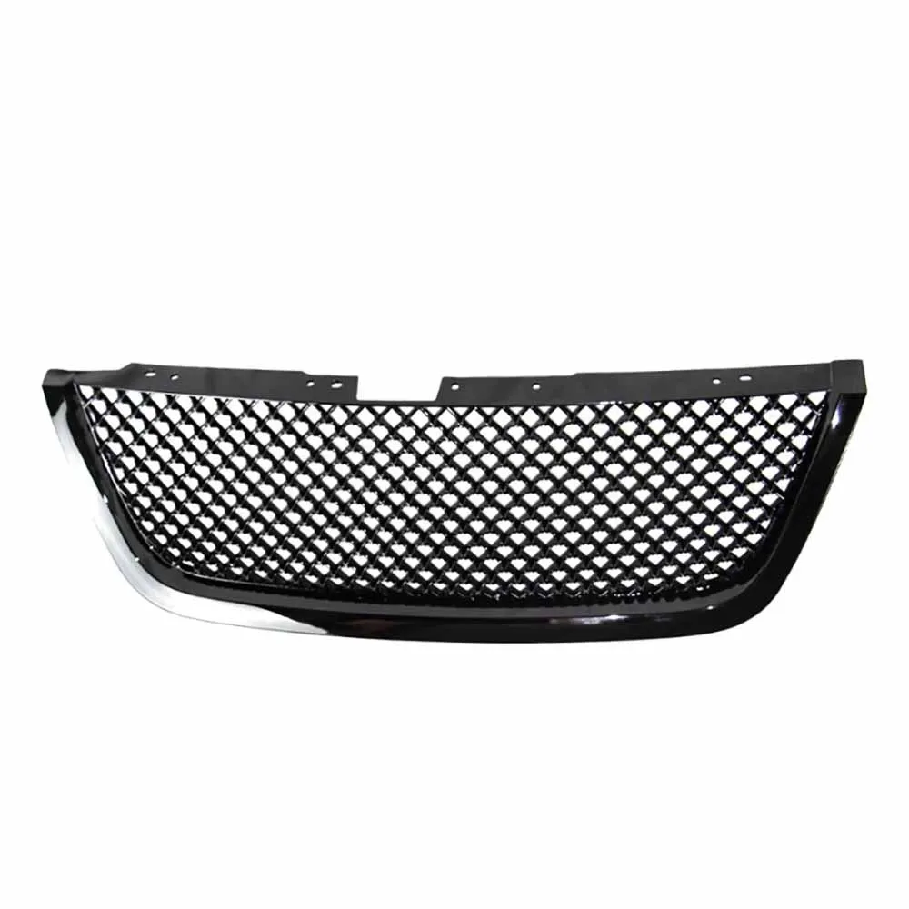 Front Bumper Grille Racing Grille For GMC Acadia 2007 2008 2009 Car Hood Radiator Guard Grid Modification Parts Sporty Style