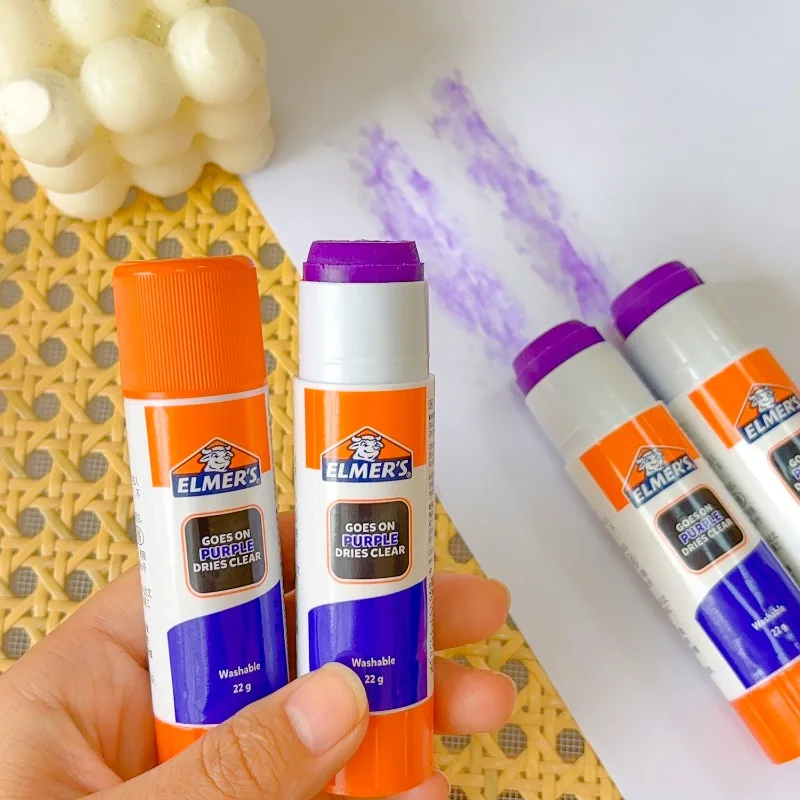 Transparent Solid Glue Stick Color-changing Glue Stick Washable for Handcraft Cosplay Eyebrow Shaping Professional Makeup Tools