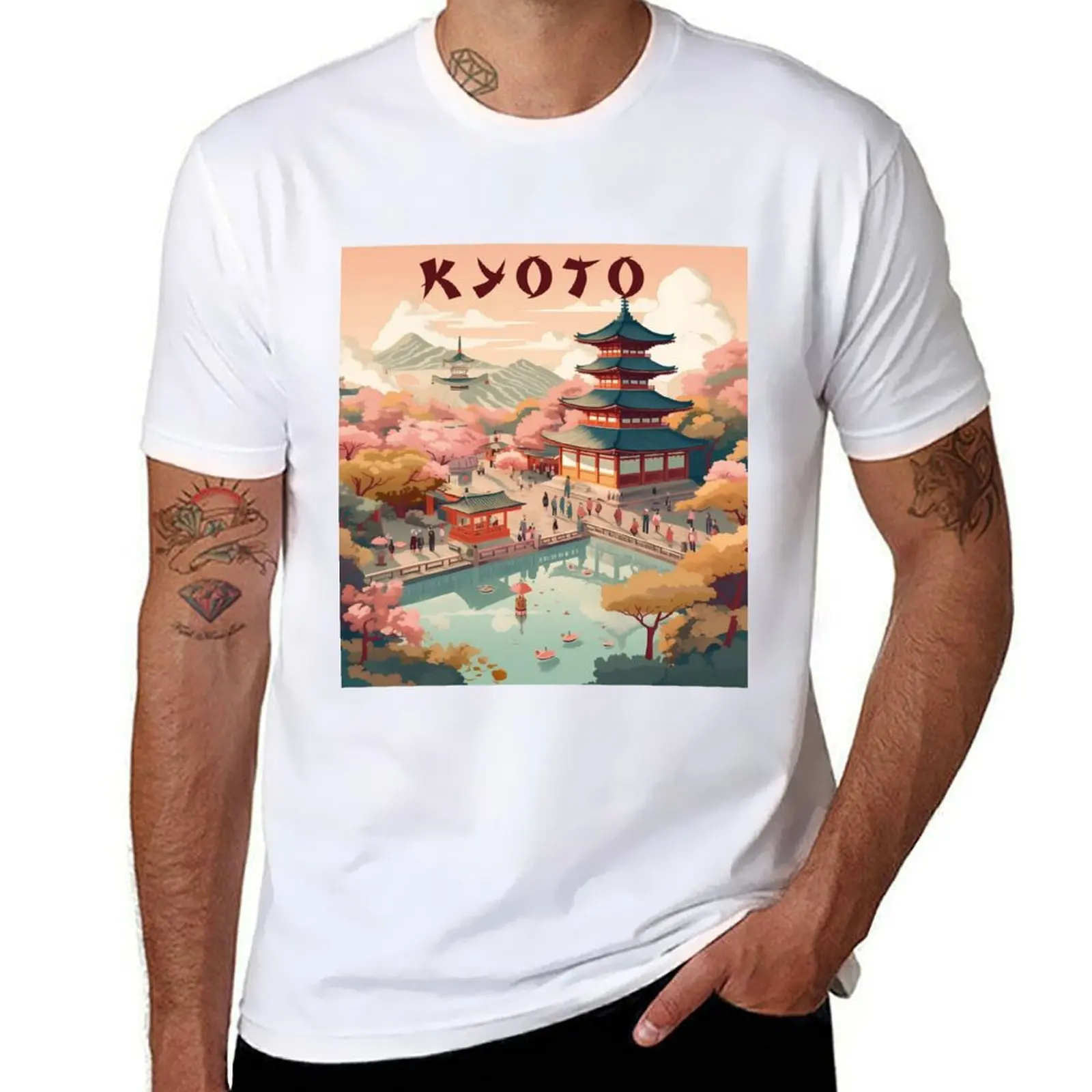 

Kyoto Japan / kyoto travel / Japan T-Shirt mens graphic t shirts man t shirt summer T-Shirt