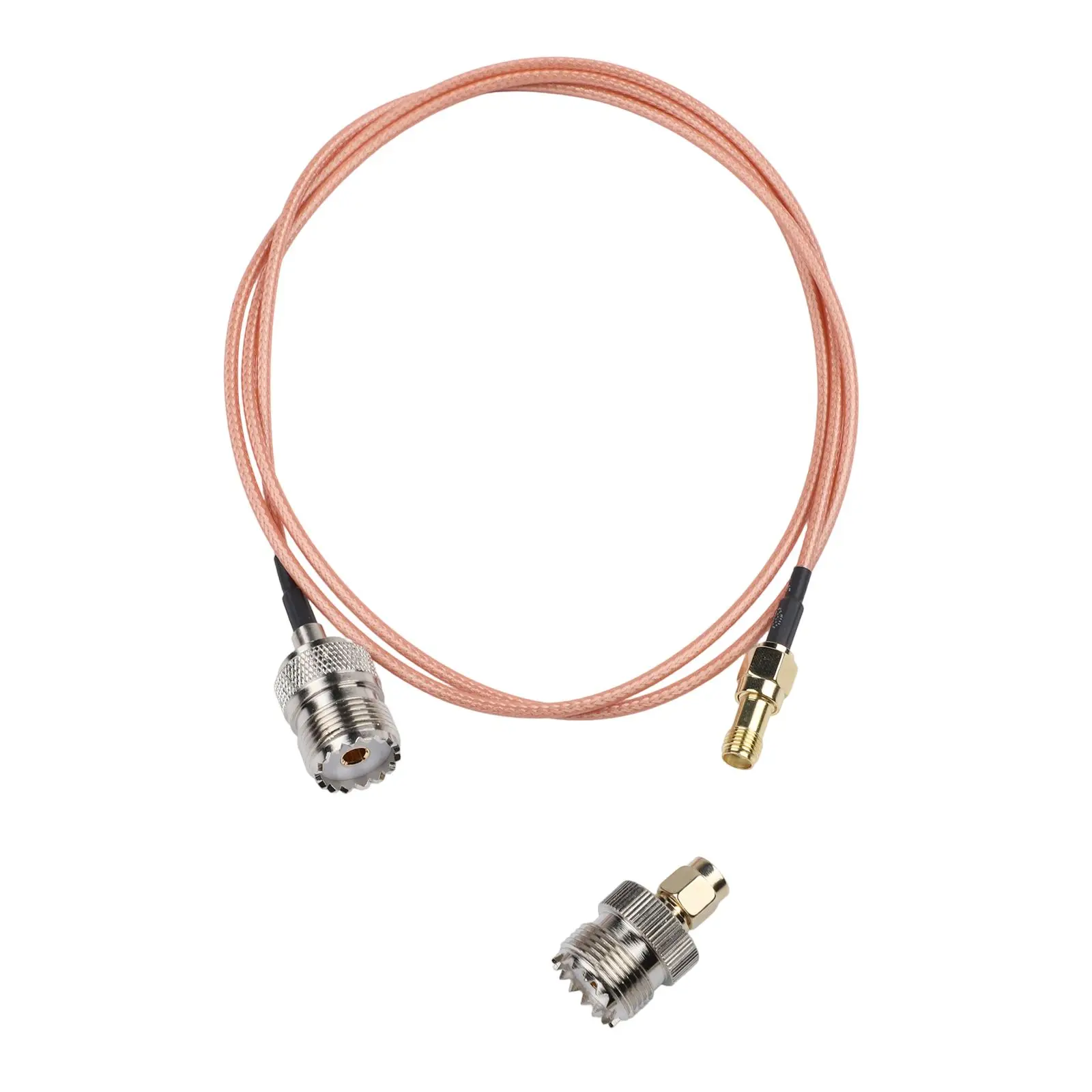 Practical Replacement Convenient New Cable Adapter 3.2 Ft Adapter For Radio Antenna Handheld Part For Baofeng CB