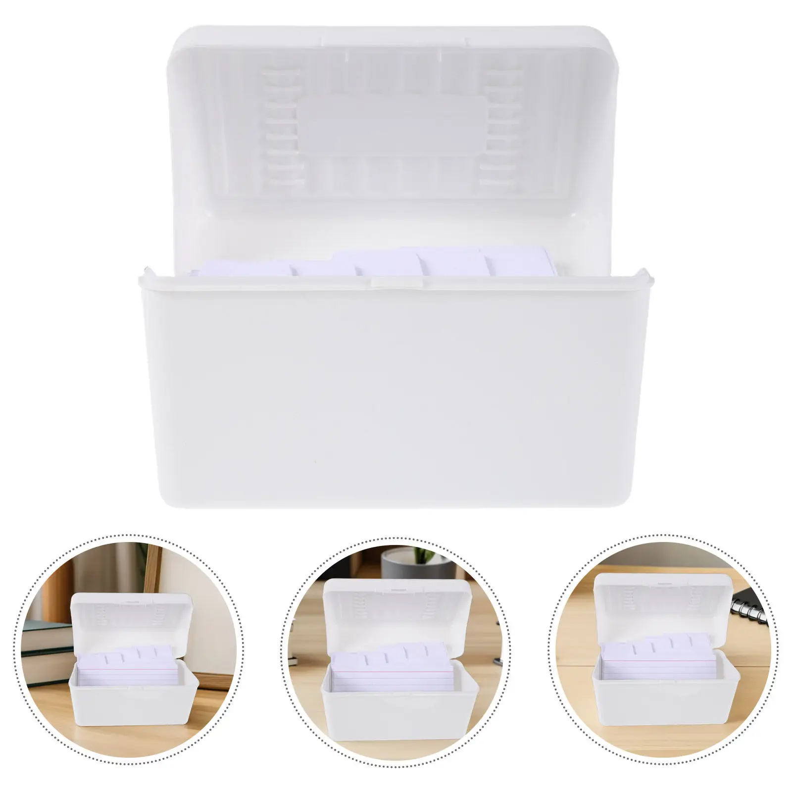 

50 шт. карточек для индексации в линейку, компактный футляр для хранения, портативные флеш-карты для учебы, заметок, запоминания слов и повторения