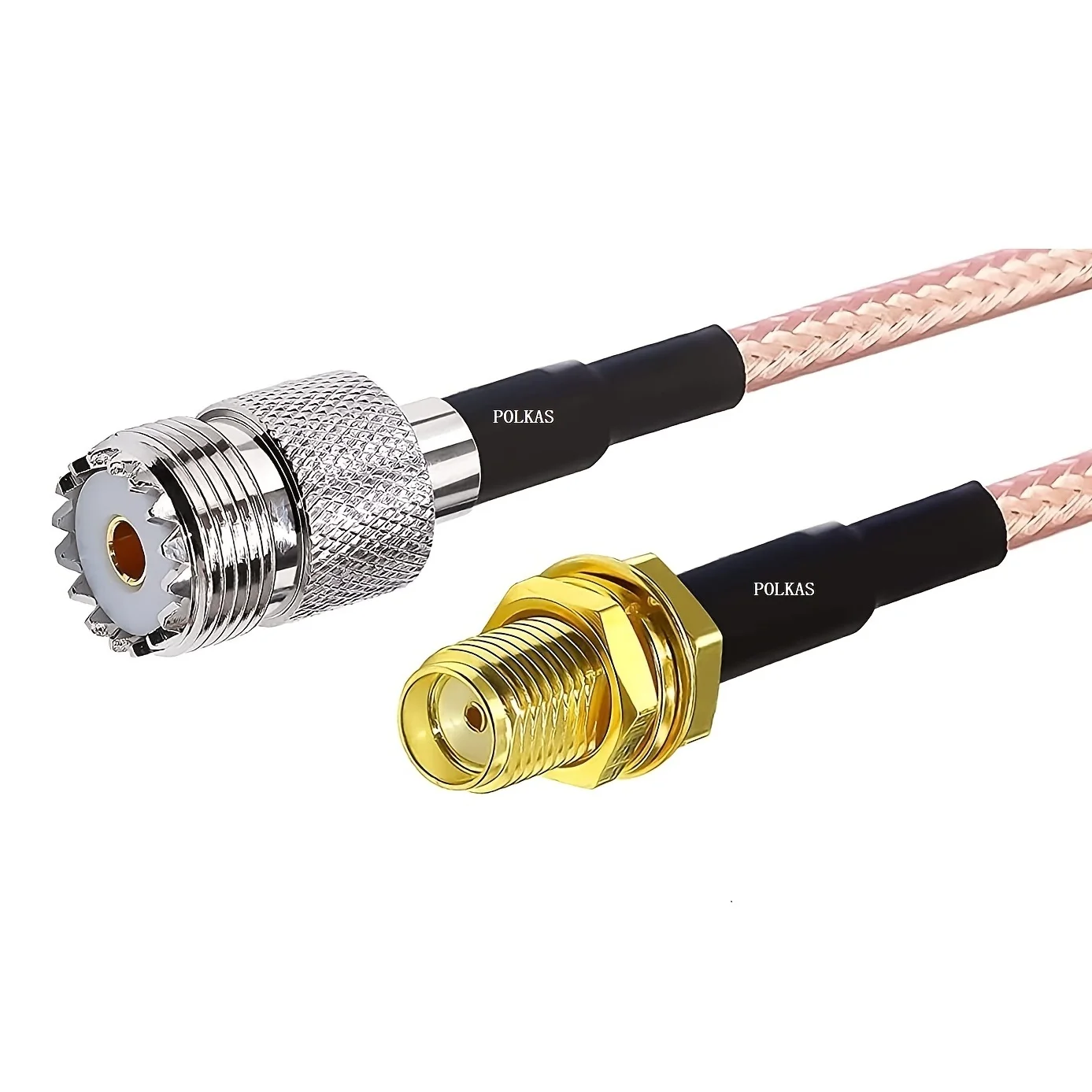 Antenna Cable SMA Male To UHF SO-239 SMA Female To UHF SO-239 Female Connectors 6'' Adapters