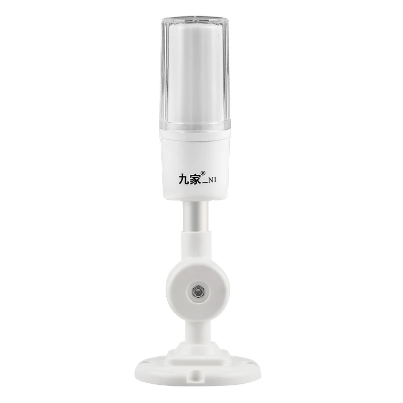 LED Single Layer 3 Color Extended Rod Base Warning Alarm Lamp Folding 24V Signal Indicator Lamp For CNC Machines Tool Equipments