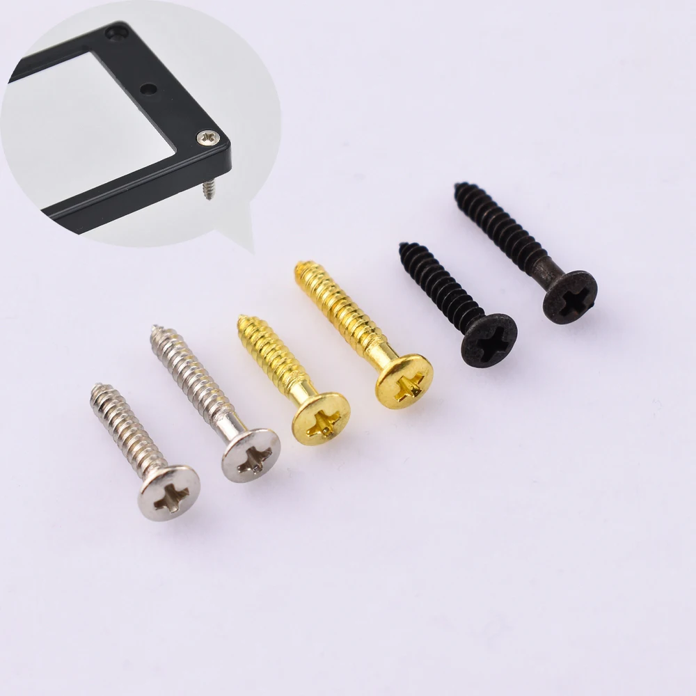 Humbucker Pickup Mounting Frame Screw / Ring Screws / For Eelectric Guitar - Made in Korea