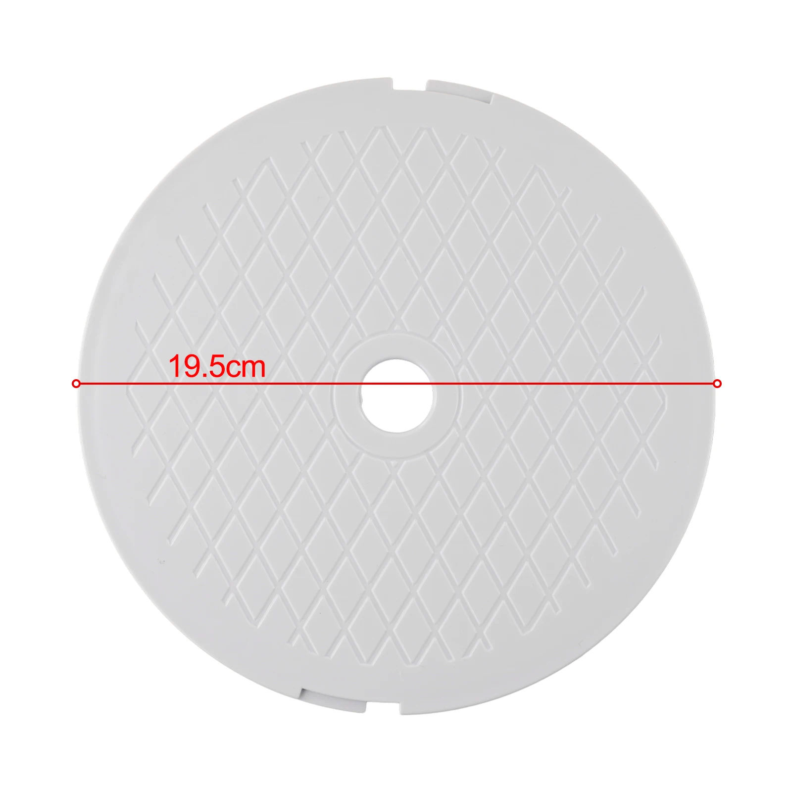 Plastic Pool Skimmer Lid Cover Replacement for Hayward SPX1096 Skimmer with 195mm Diameter and 22mm Inner Hole