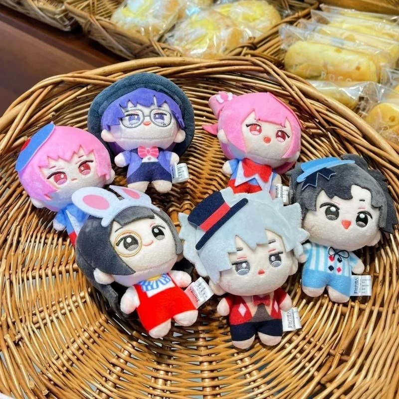 Minidoll Link Click Shiguang Wonderland Series Plush Keychain Anime Character Stuffed Pendant Bag Ornament For Anime Collectors