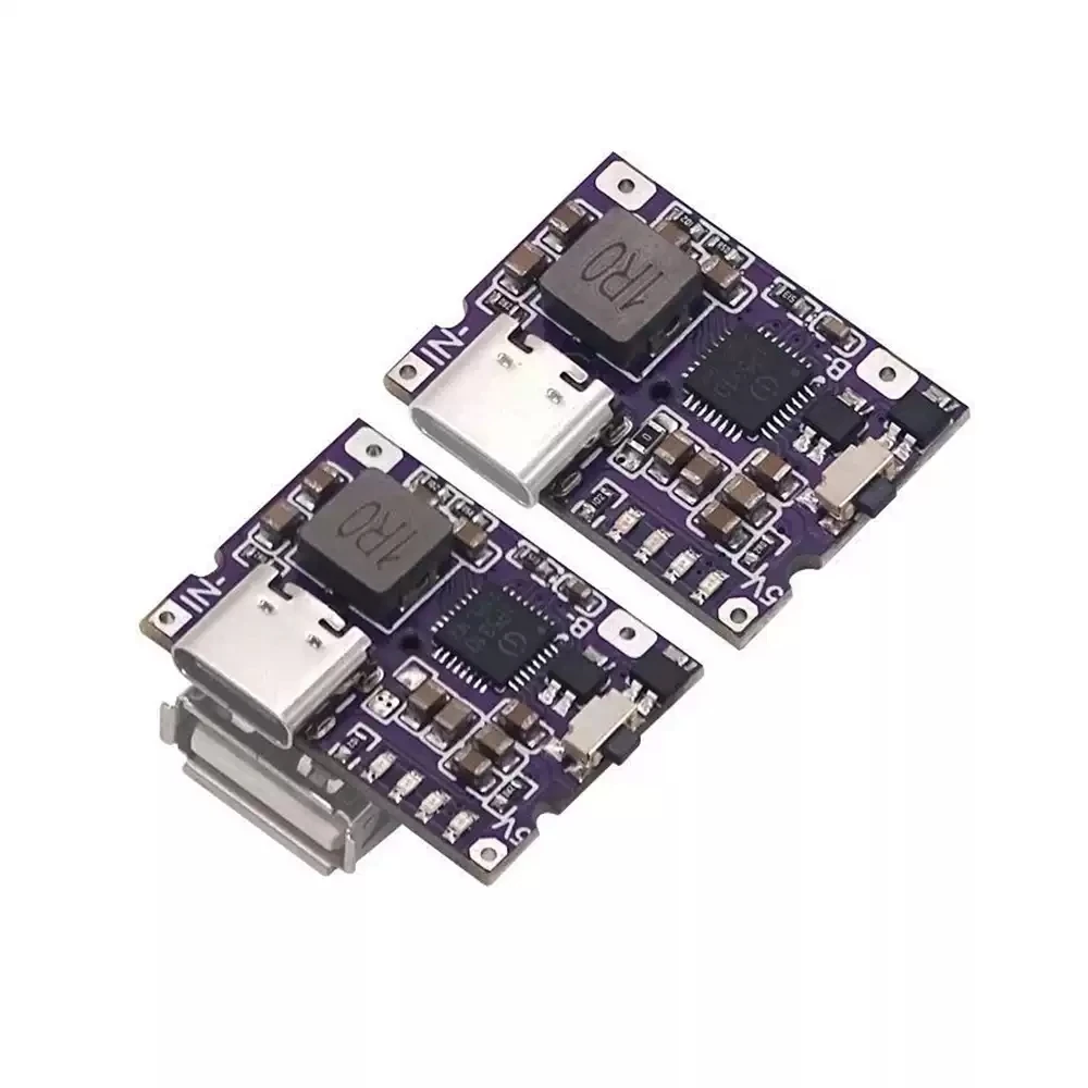 IP5310 module 5V3A Type-C mobile power bank, 18650 lithium battery charging and discharging integrated module