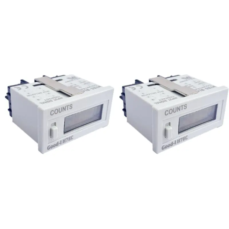 AB42-2X Multifunctional Professional H7EC-6 Vending Digital Electronic Counter Count Hour Meter Without Voltage