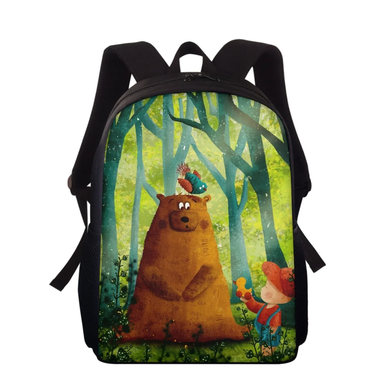 Cute Bear School Bags For Boys Girls tennegers Bagpack Kids Toddler Bookbag College Style Leisure Fashion Backpacks Schoolbags