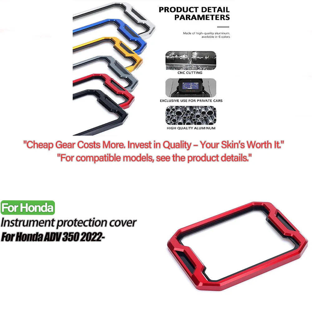 

Motorcycle Accessories New Meter Frame Cover Protector Protection For Honda ADV 350 ADV350 adv350 ADV 160 ADV160 2022 2023 2024
