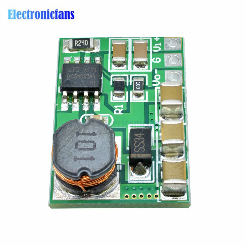 3-15V to negative 6V buck-boost negative pressure module without pin row