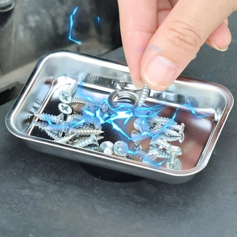 Square Magnetic Bowl Durable M - огляд і ціна Magnetic Parts Tray