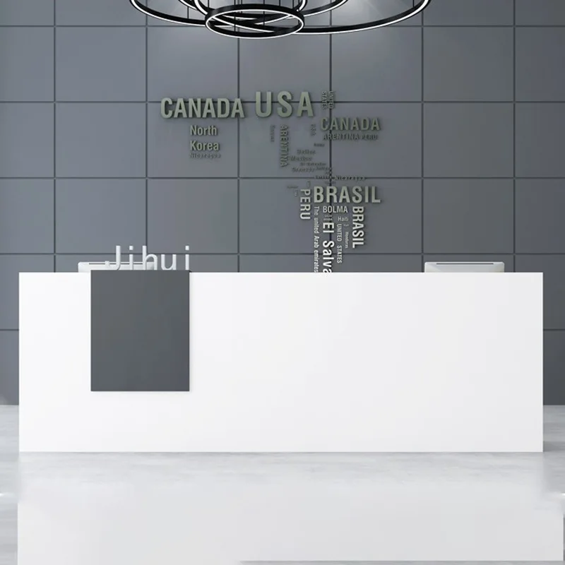 New Panel Front  Modern Welcome Consultation Bar Checkout Page Company Front Service Desk Reception Desk