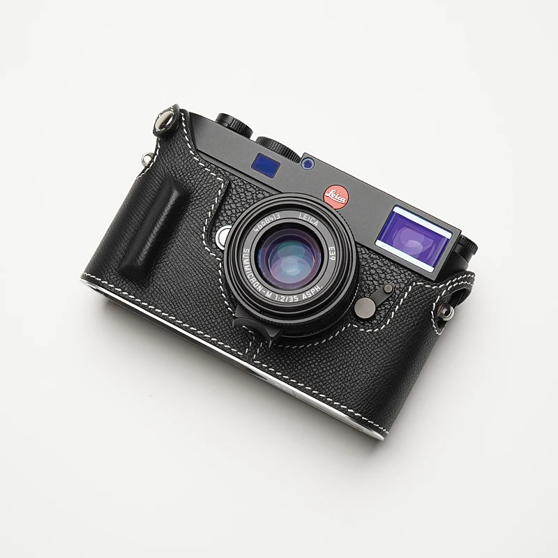 Mr.Stone voor Leica M11 Kleurrijke cameratas Beschermhoes Camerabody Kleurrijk handgemaakt leer