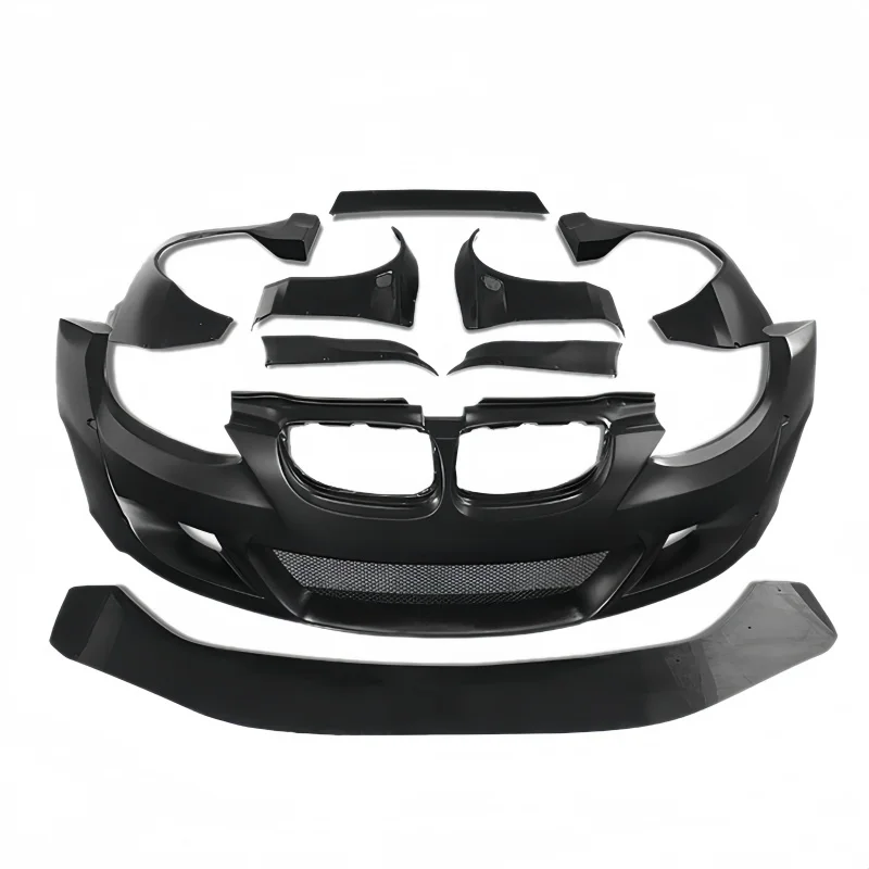 Suitable for the BMW 3 Series E90 E92 E93 Models Upgrade and Modify with the Rocket Rabbit Wide-body Body Kit and Exhaust System