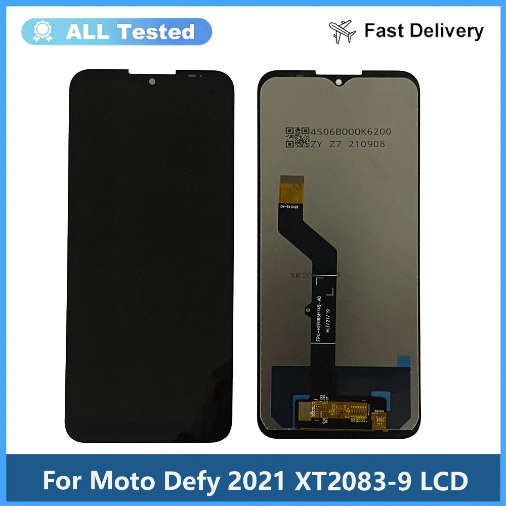 For Motorola Moto Defy 2021 LCD Display XT2083-9 Touch Screen Digitizer Assembly For Moto Defy 2021 Screen Replacement Parts