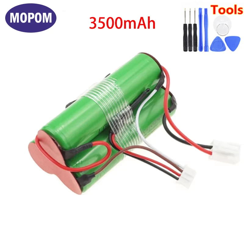 3500mAh Battery Pack For PLUSMINUSZERO ±0 XJC-Y010 XJB-B021 XJC-A020 Robot Vacuum Cleaner Accessory