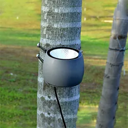 Lámpara para copas de vino a prueba de lluvia, luz COB para árbol, columna de sujeción de paisaje de jardín, reflector ajustable gratis, luces para Gazebo y Patio