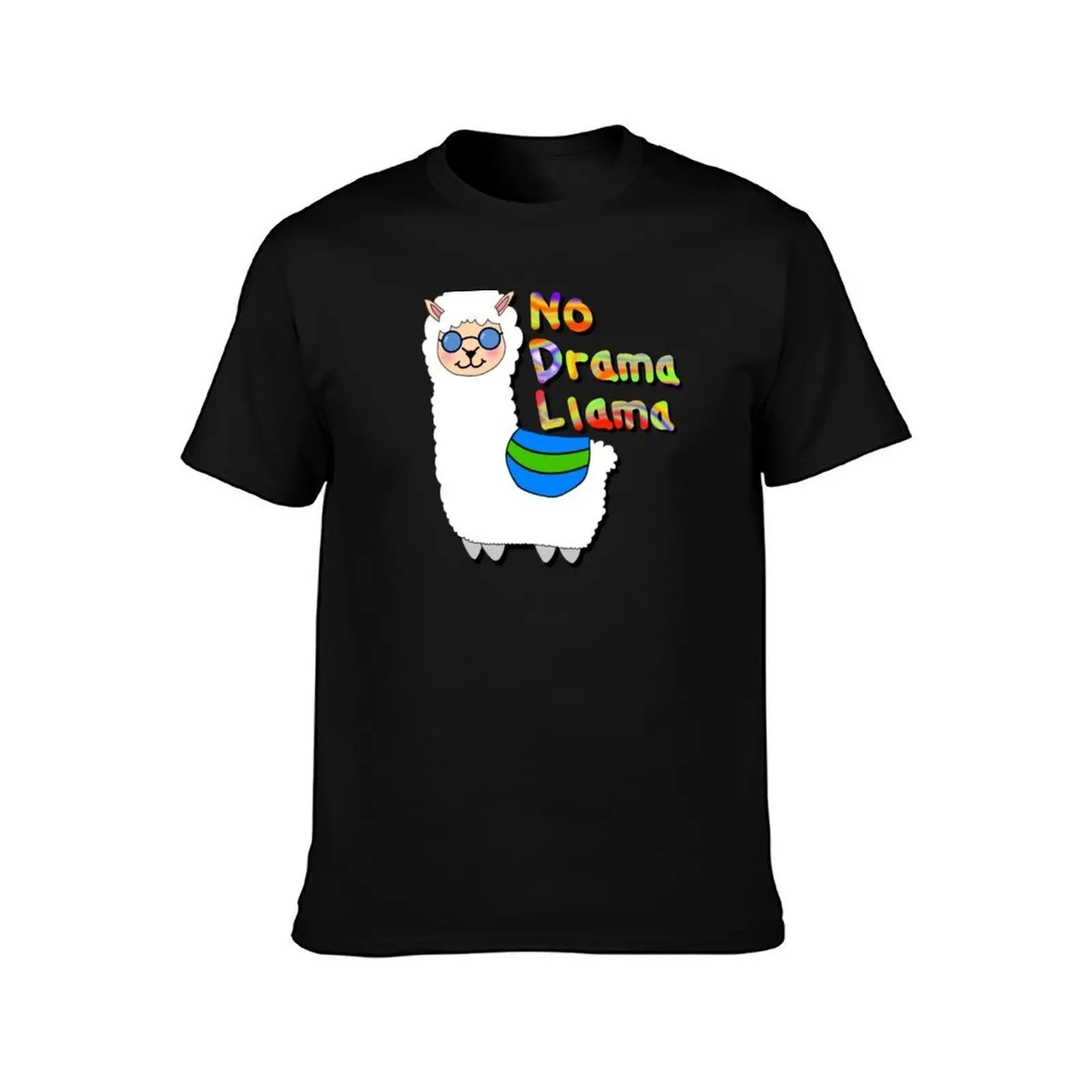 No drama llama T-Shirt Plus Size Short Sleeve T-Shirt
