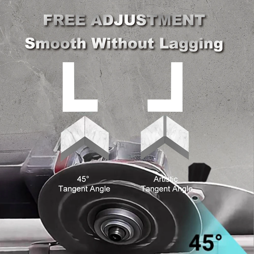 Adjustable Portable Precise Angle Grinder Stand For Tile 45° Chamfer Cutting Special Cutting Bracket Grinder Holder 100 Type