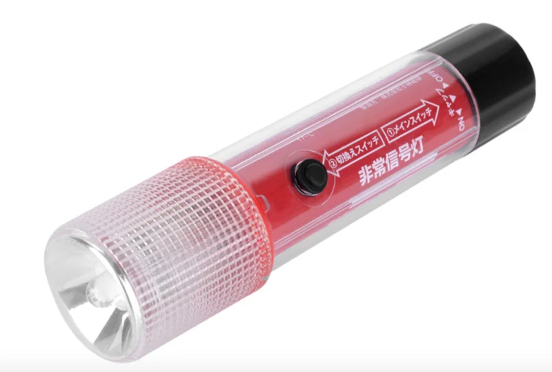 New Portable Car LED Warning Light Safety Anti-collision Rear-end Warning Lamp Tripod Magnetic Base Flashlight Emergency Light