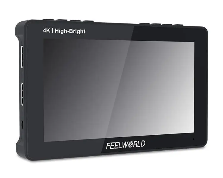 FEELWORLD F5 PROX 5.5 Inch1920x1080 High Bright Touch Screen DSLR Camera Field Monitor 4K HDMI F970 Install and Power Kit