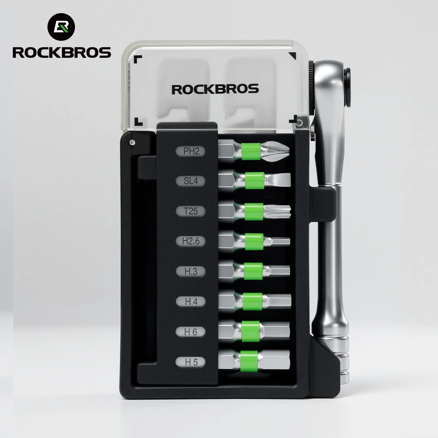 

ROCKBROS Bicycle Tools Bike Mini Ratchet Tool Set Bike Torque Wrench Dual Direction Bike Repair Tool Kit Socket Spanner Tools